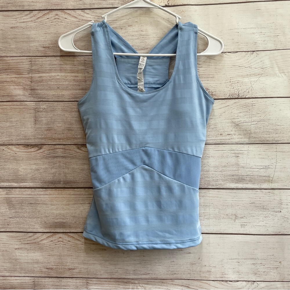 ATHLETICA‎ RACER BACK TANK TOP IN BLUE